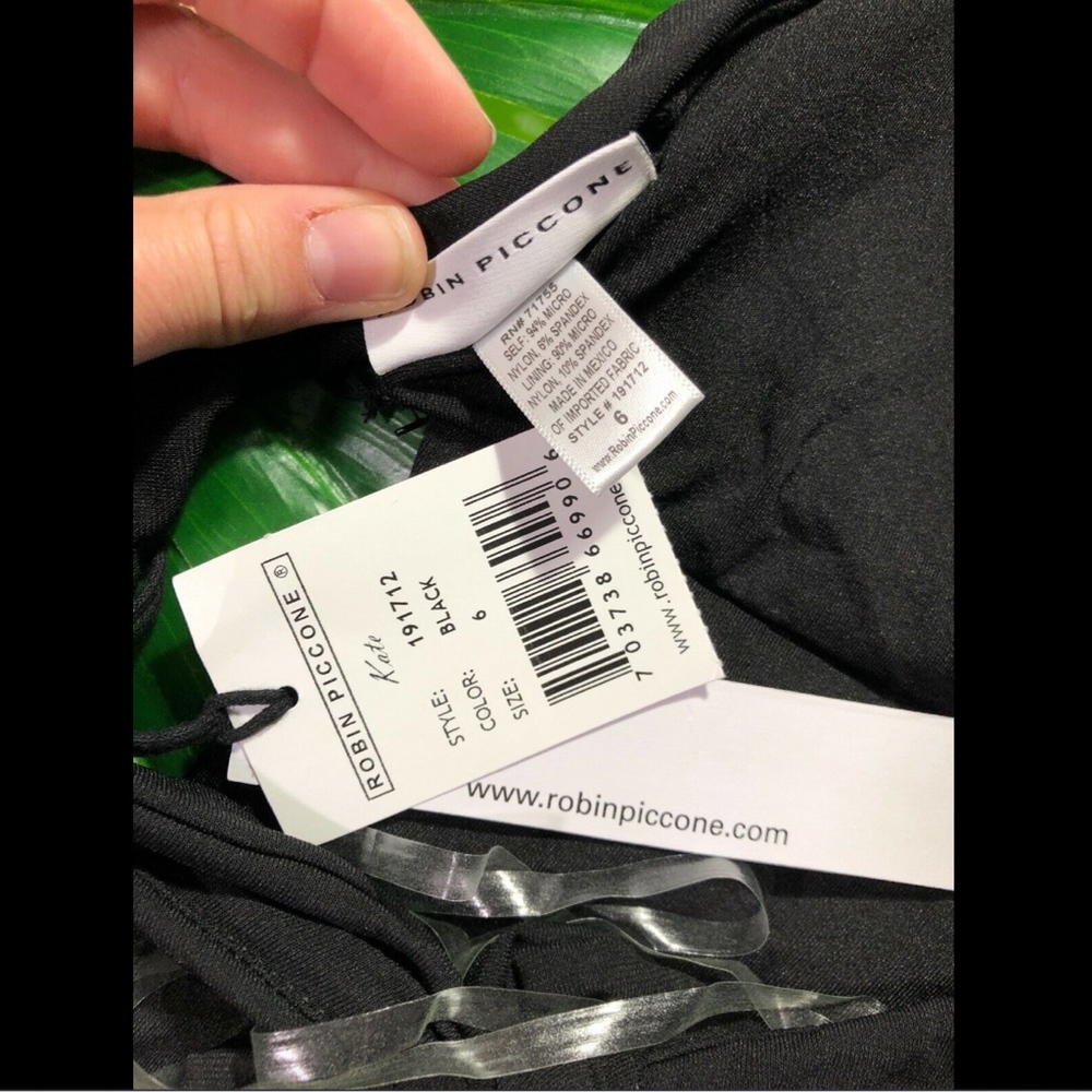 NWT $158 Robin Piccone‎ Kate One-Piece Swimsuit - Picture 8 of 9